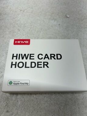 Card Holder - White RFID Card Case